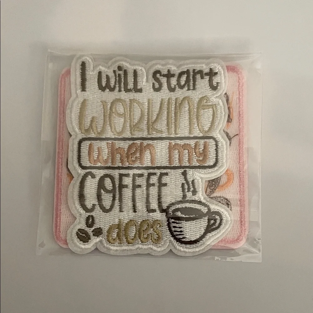 The Rosey Life Planner Iron On Patches x 2 - Picture 2 of 2